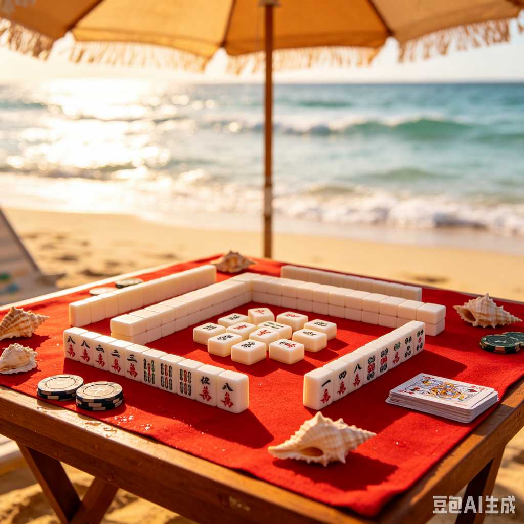 mini pocket mahjong travel set